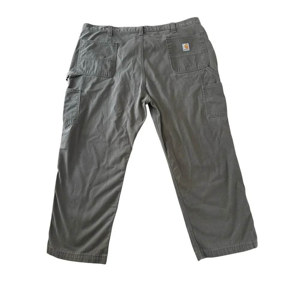 Carhartt Washed Twill Dungaree Pant Mens 44x30 Relaxed‎ Fit Carpenter B324 DFE